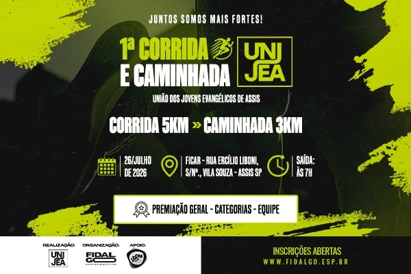 1ª CORRIDA E CAMINHADA UNIJEA 1ª CORRIDA E CAMINHADA UNIJEA