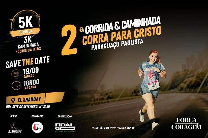 2ª CORRIDA E CAMINHADA CORRA PARA CRISTO